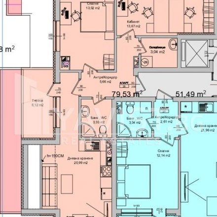 Продажба Тристаен апартамент гр.Бургас