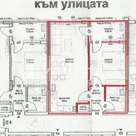 Продажба Двустаен апартамент гр.Бургас